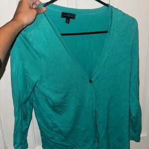 The Limited Teal Cardigan